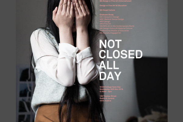 Cover image: NCAD Open Day Poster