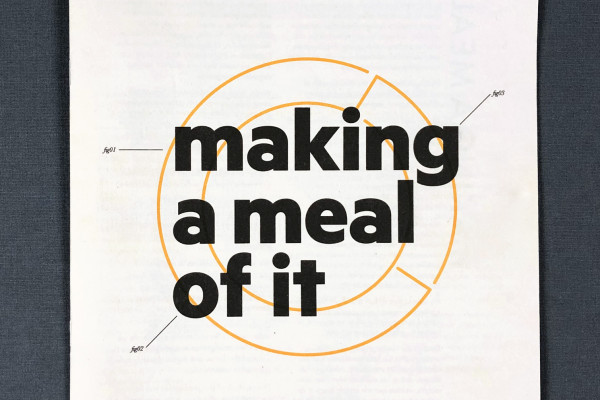 Cover image: With For About: Making A Meal