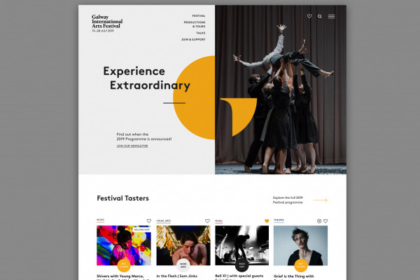 Cover image: Galway International Arts Festival (2019)