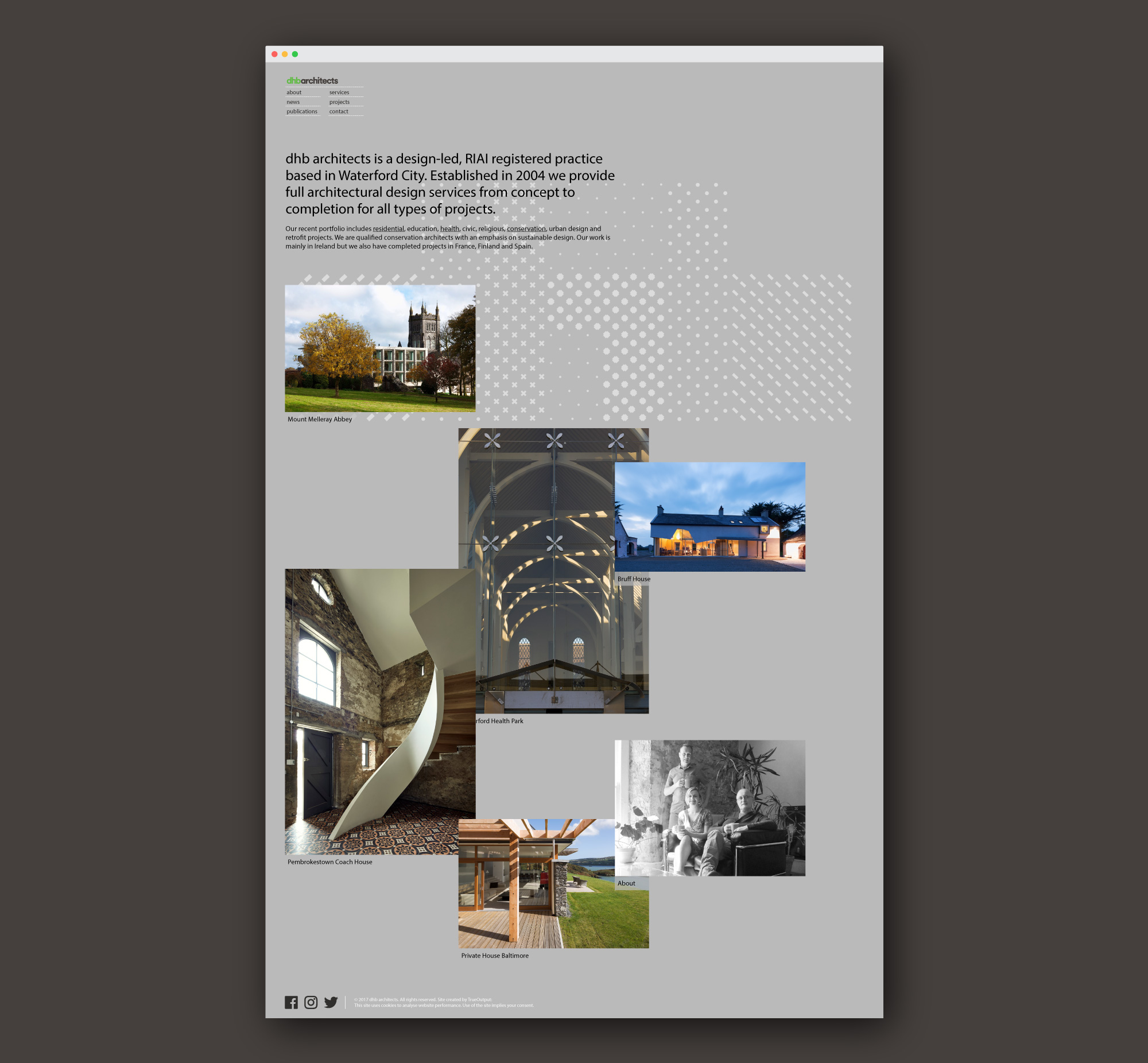 Cover image: dhb architects website