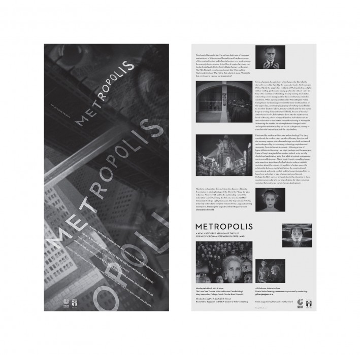 Cover image: MIC Film Club – Metropolis (2011)