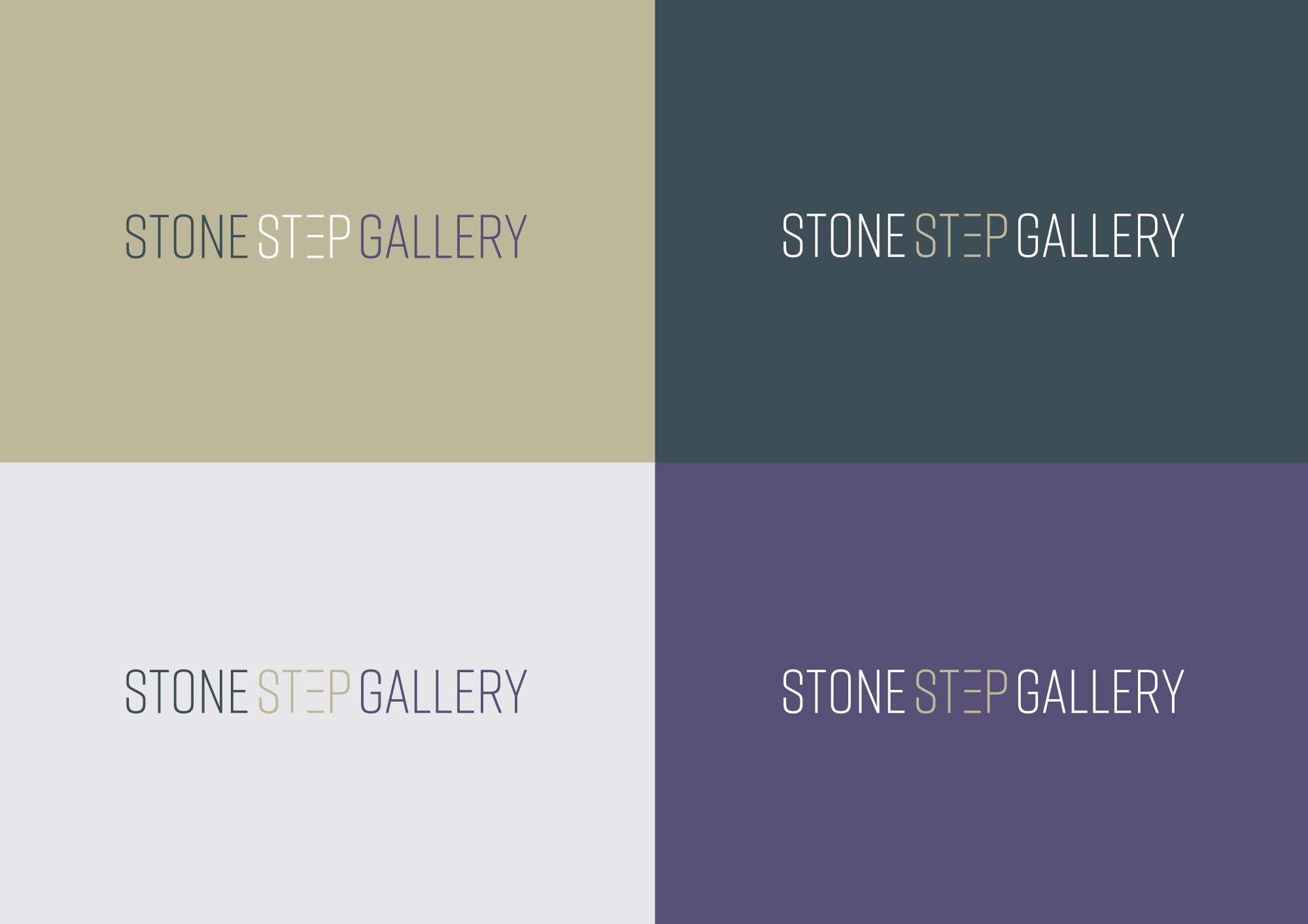 Cover image: Stone Step Gallery branding