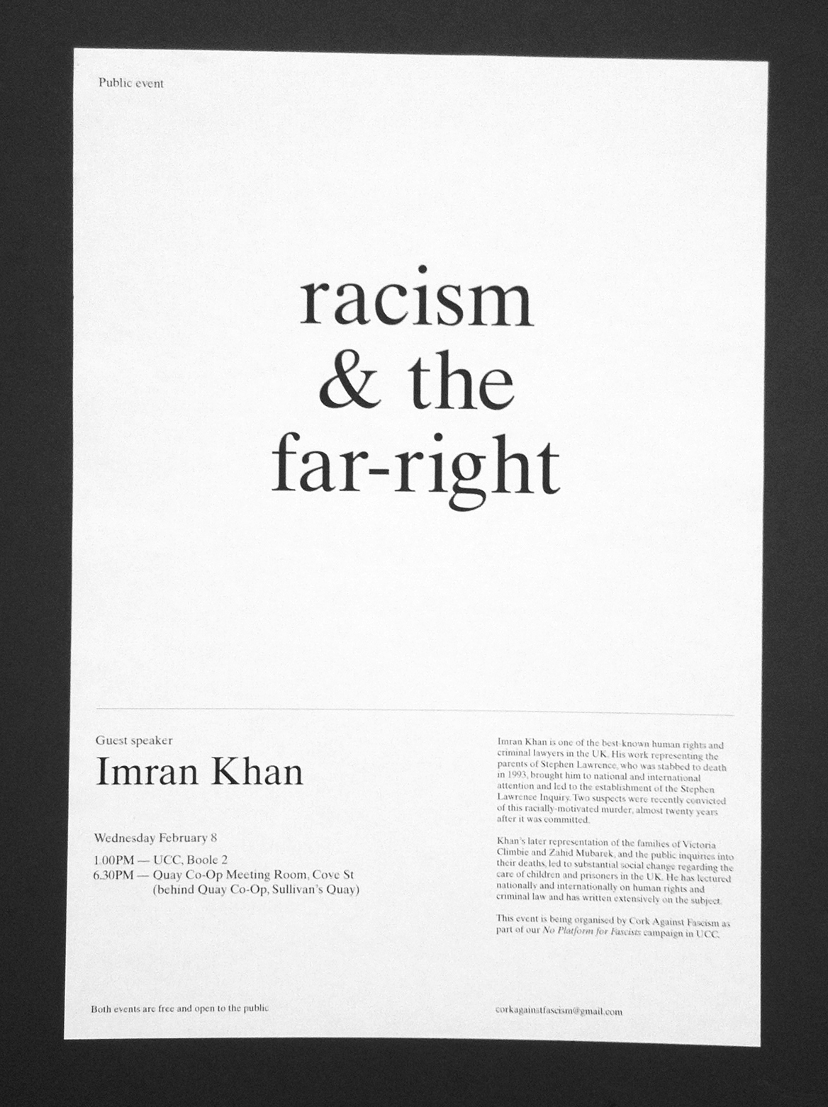 Cover image: Racism & the Far-Right (2012)