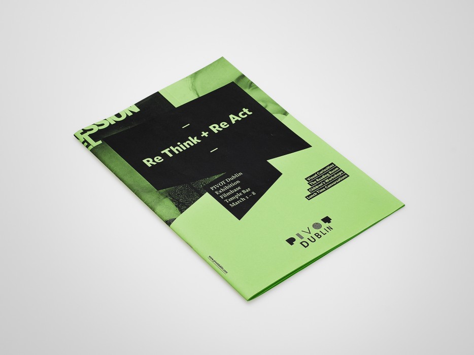 Cover image: Re Think + Re Act – A PIVOT Dublin initiative