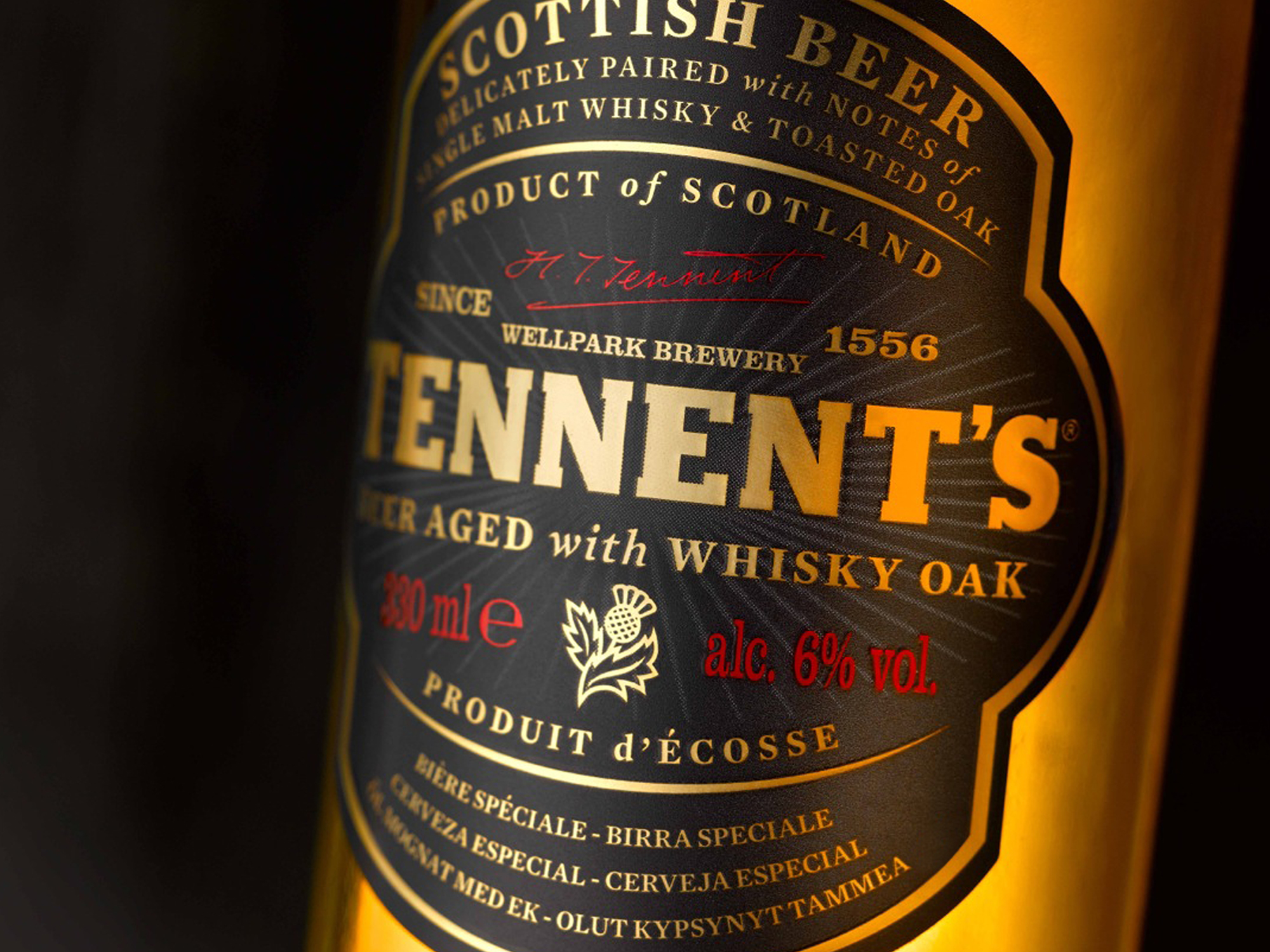 Cover image: Tennent's Whisky Oak Aged Beer