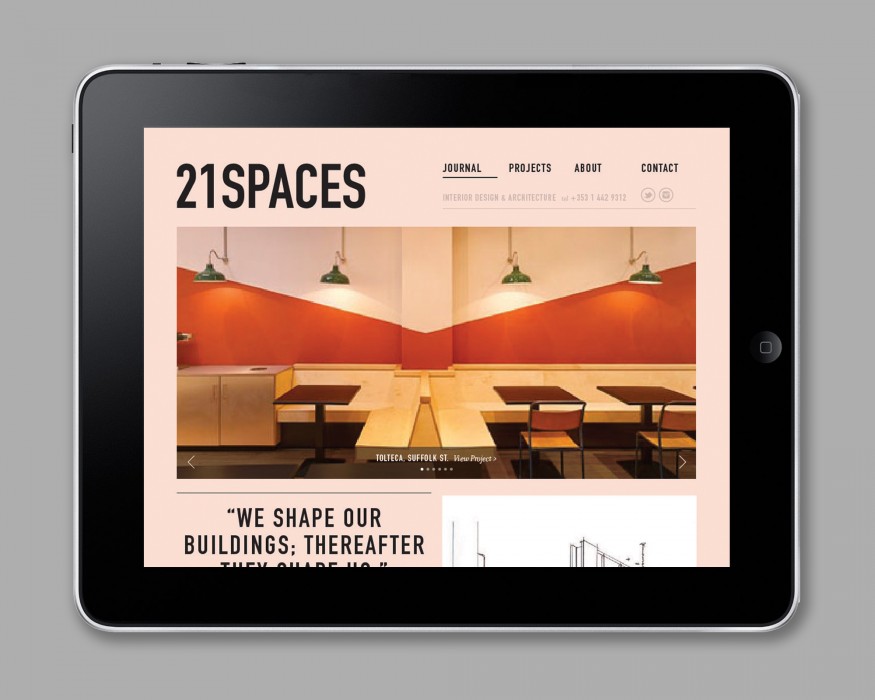 Cover image: 21 Spaces