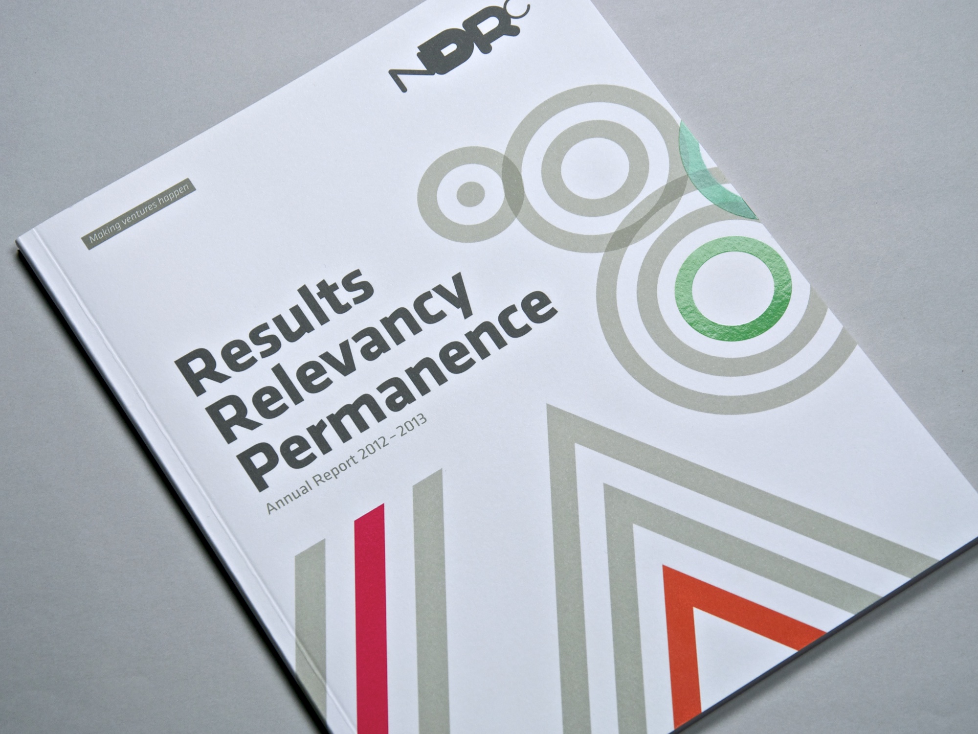 Cover image: NDRC Annual Report 2012–2013