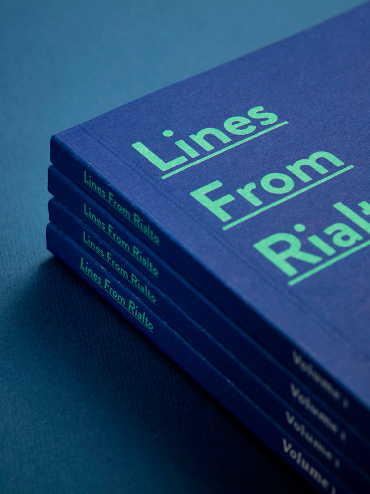 Cover image: Lines From Rialto (2016)