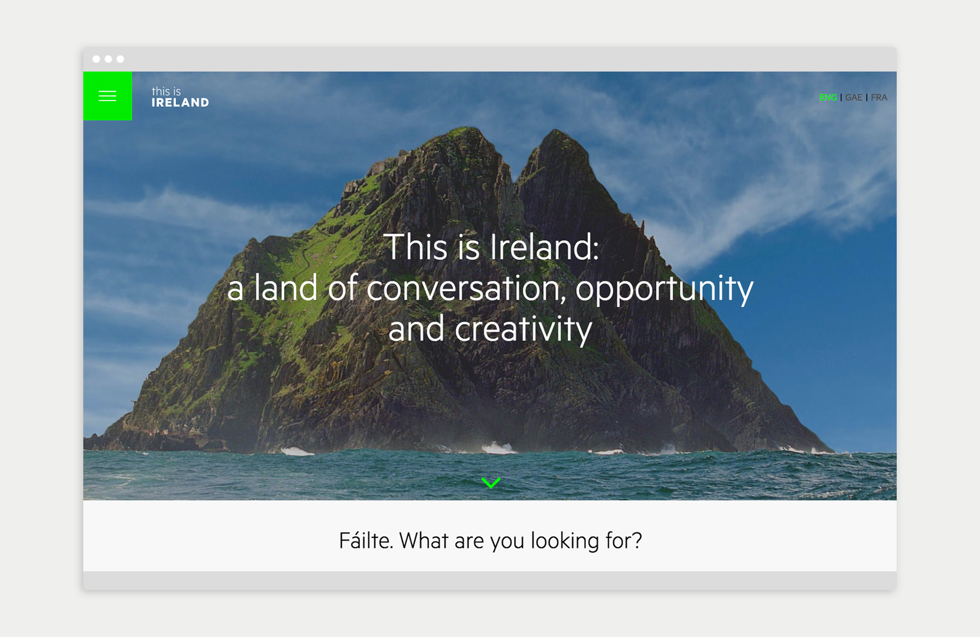 Cover image: This is Ireland (ireland.ie)