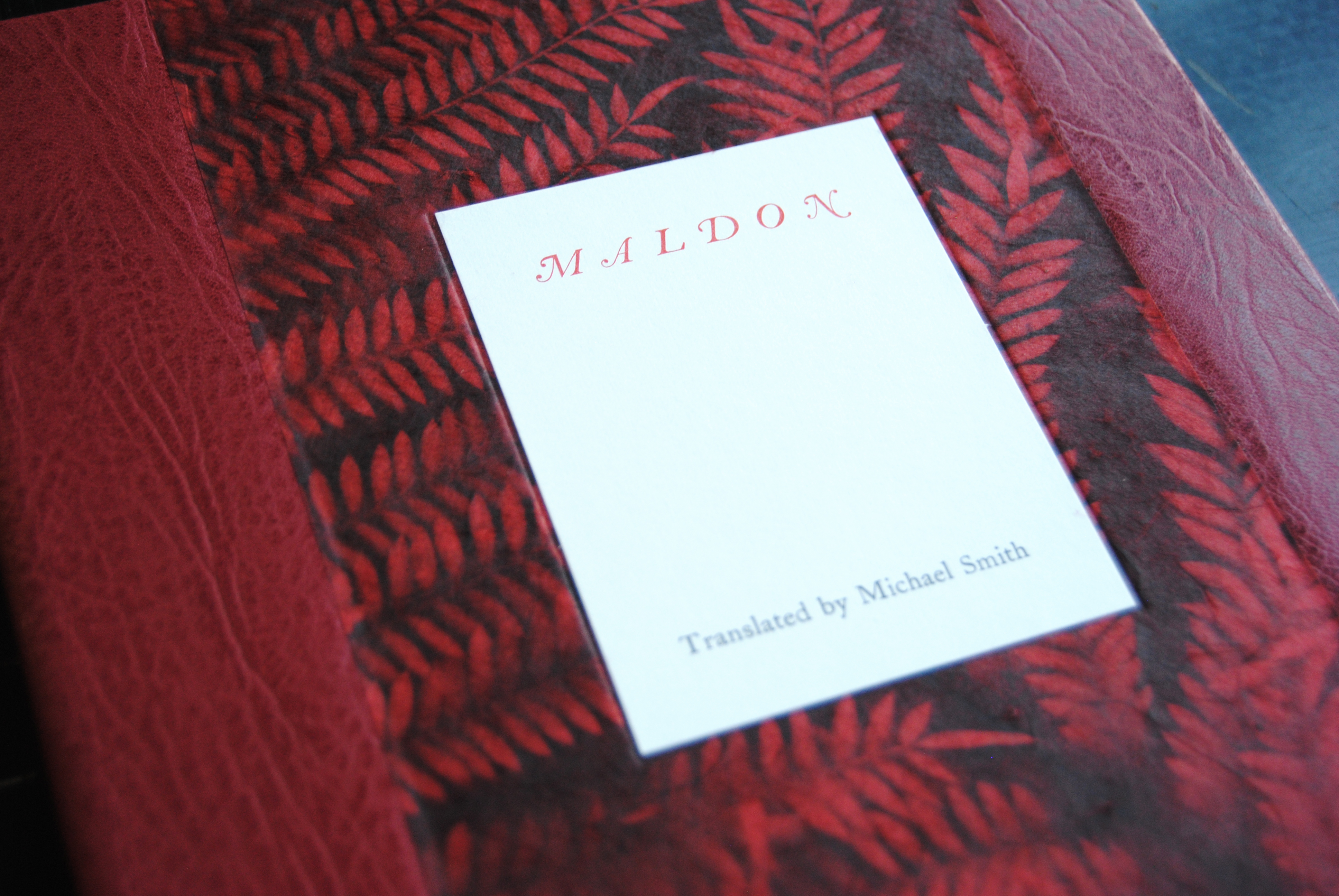 Cover image: Maldon