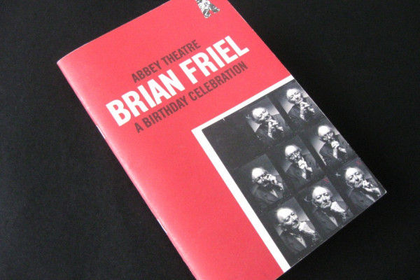 Cover image: Abbey Theatre – Brian Friel Programme