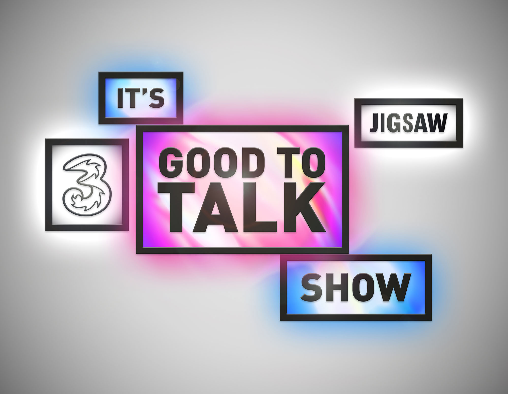 Cover image: Three & Jigsaw — It's Good to Talk Show