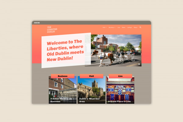 Cover image: The Liberties Website