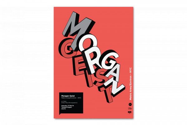 Cover image: Morgan Geist Poster