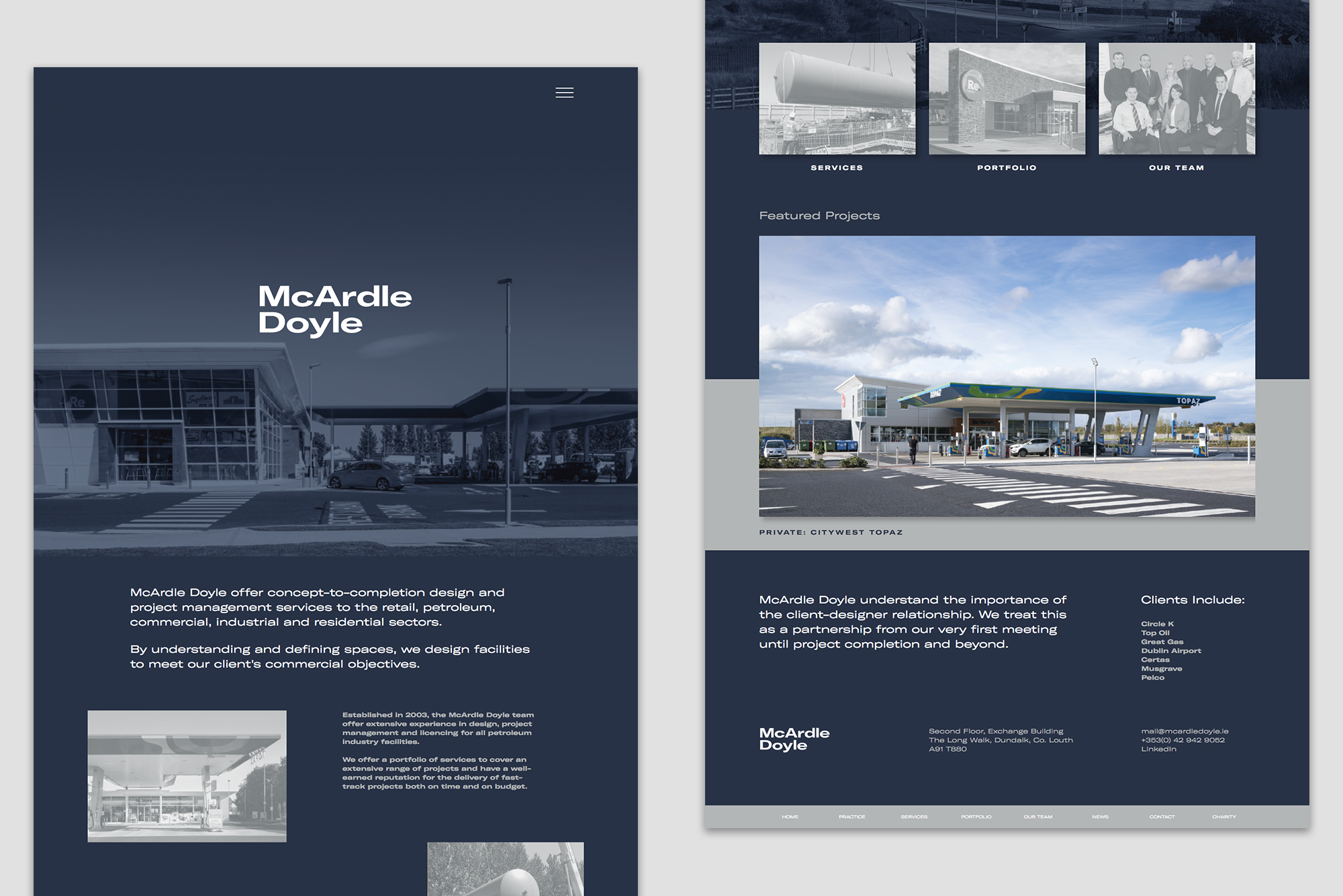 Cover image: McArdle Doyle – Website