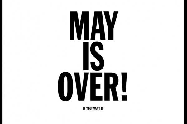 Cover image: May is Over!