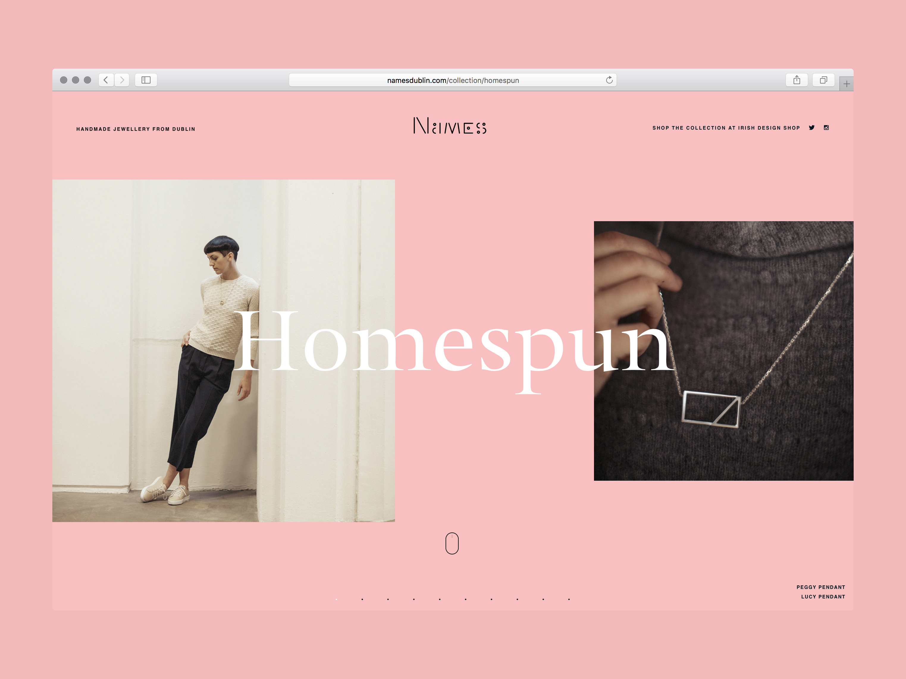 Cover image: Names – Homespun