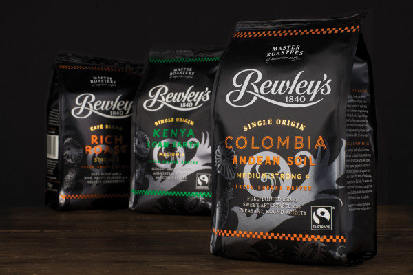 Cover image: Bewley's Coffee Packaging