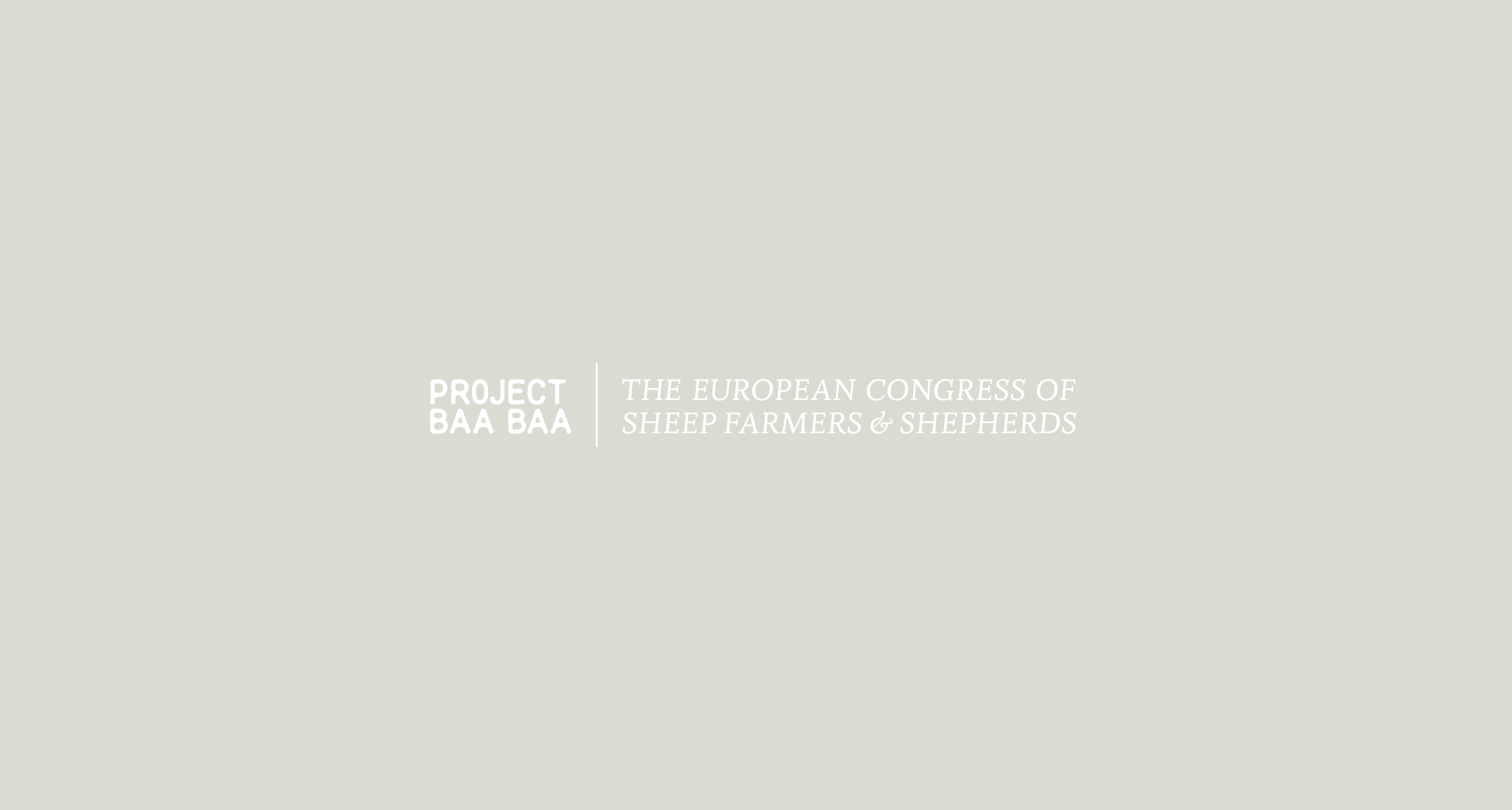 Cover image: Project Baa Baa | The European Congress of sheep farmers and shepherds