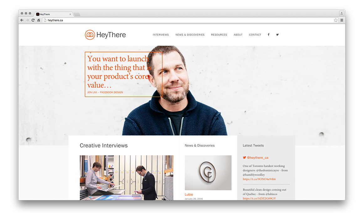 Cover image: HeyThere (2015)