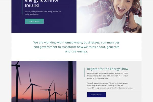 Cover image: Sustainable Energy Authority of Ireland (SEAI) Website