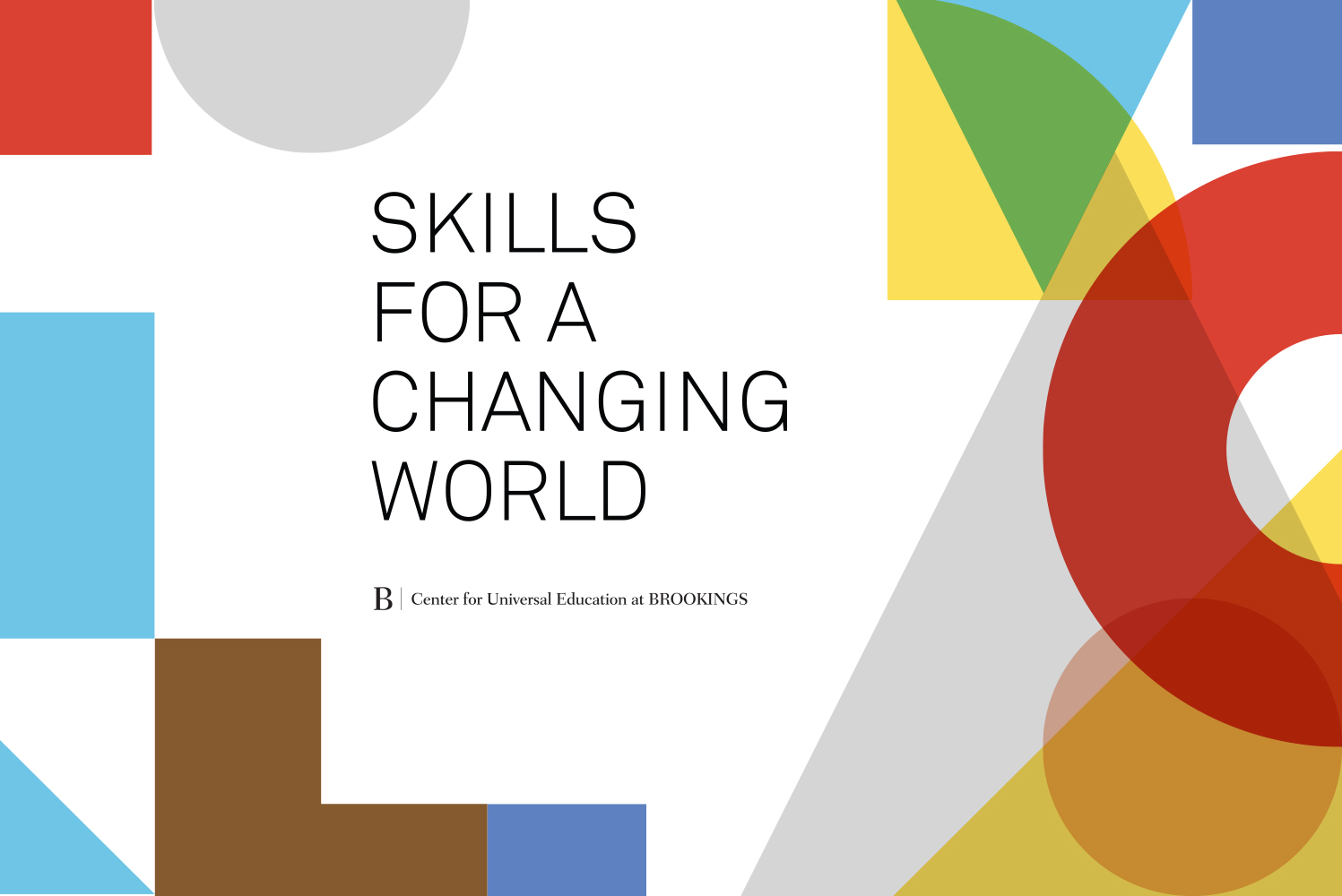 Cover image: Skills for a Changing World