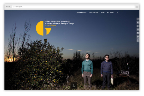 Cover image: Galway International Arts Festival Website (2014)