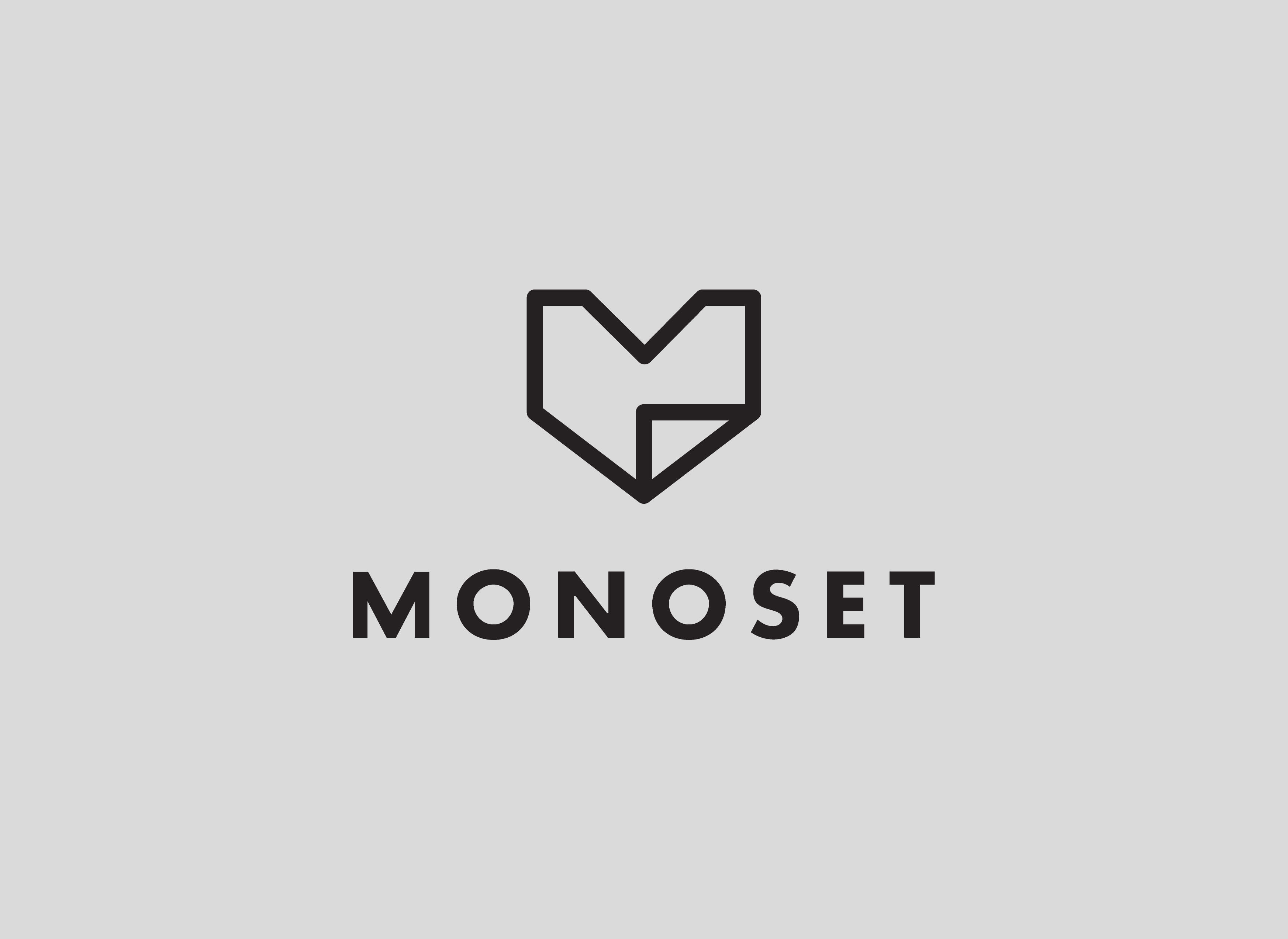 Cover image: Monoset Brand Identity