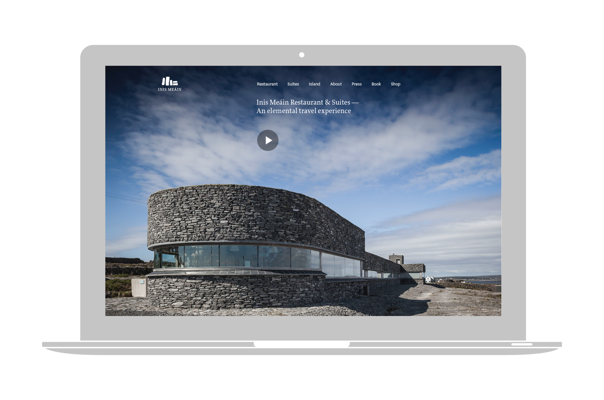 Cover image: Inis Méain Restaurant & Suites Website (2013)